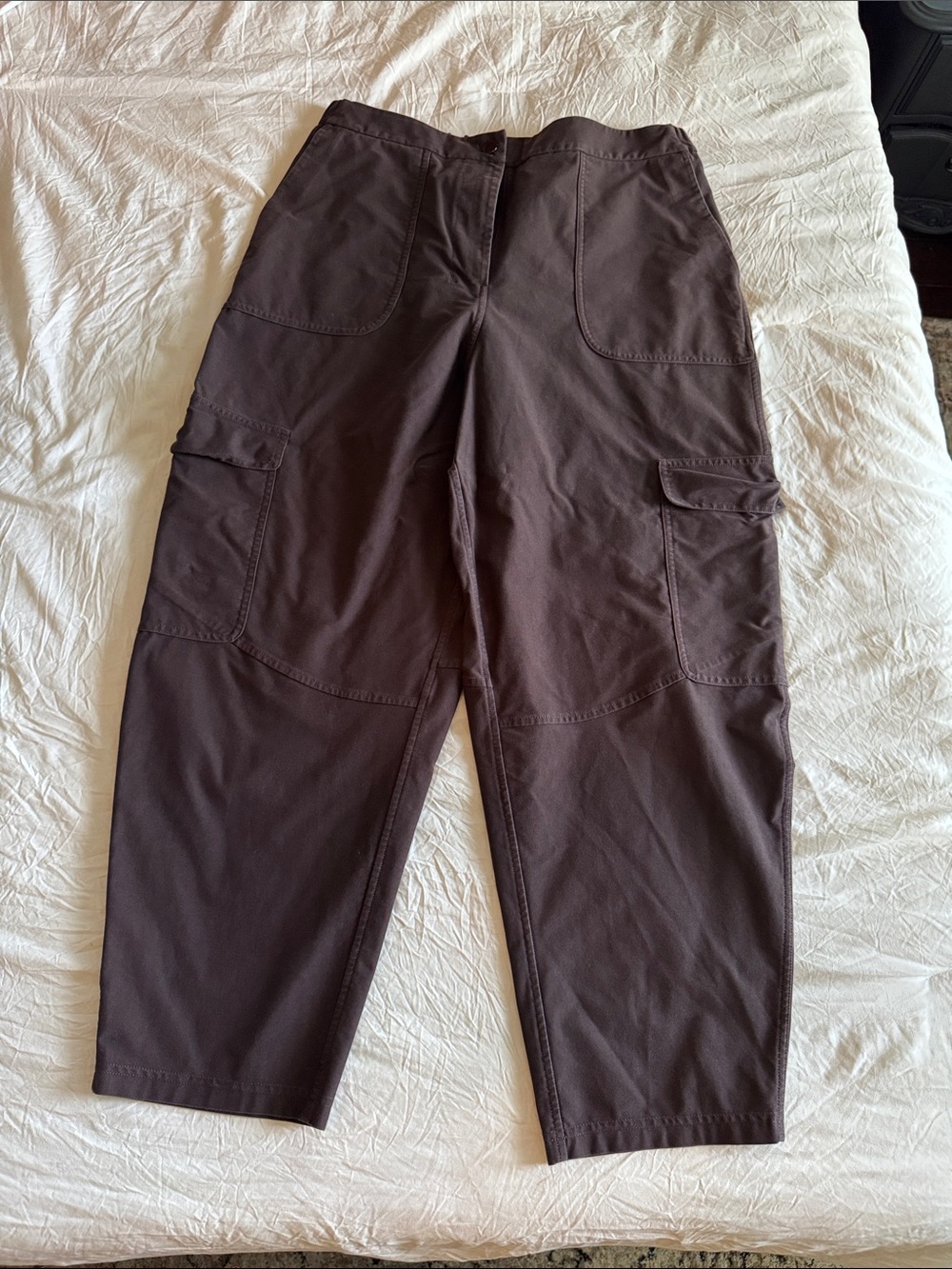 lululemon athletica Womens Dark Brown Cargo Pants